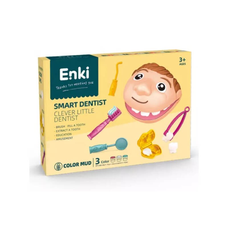 لعبة طبيب الاسنان الذكي مع مجسم و معجون EK6024