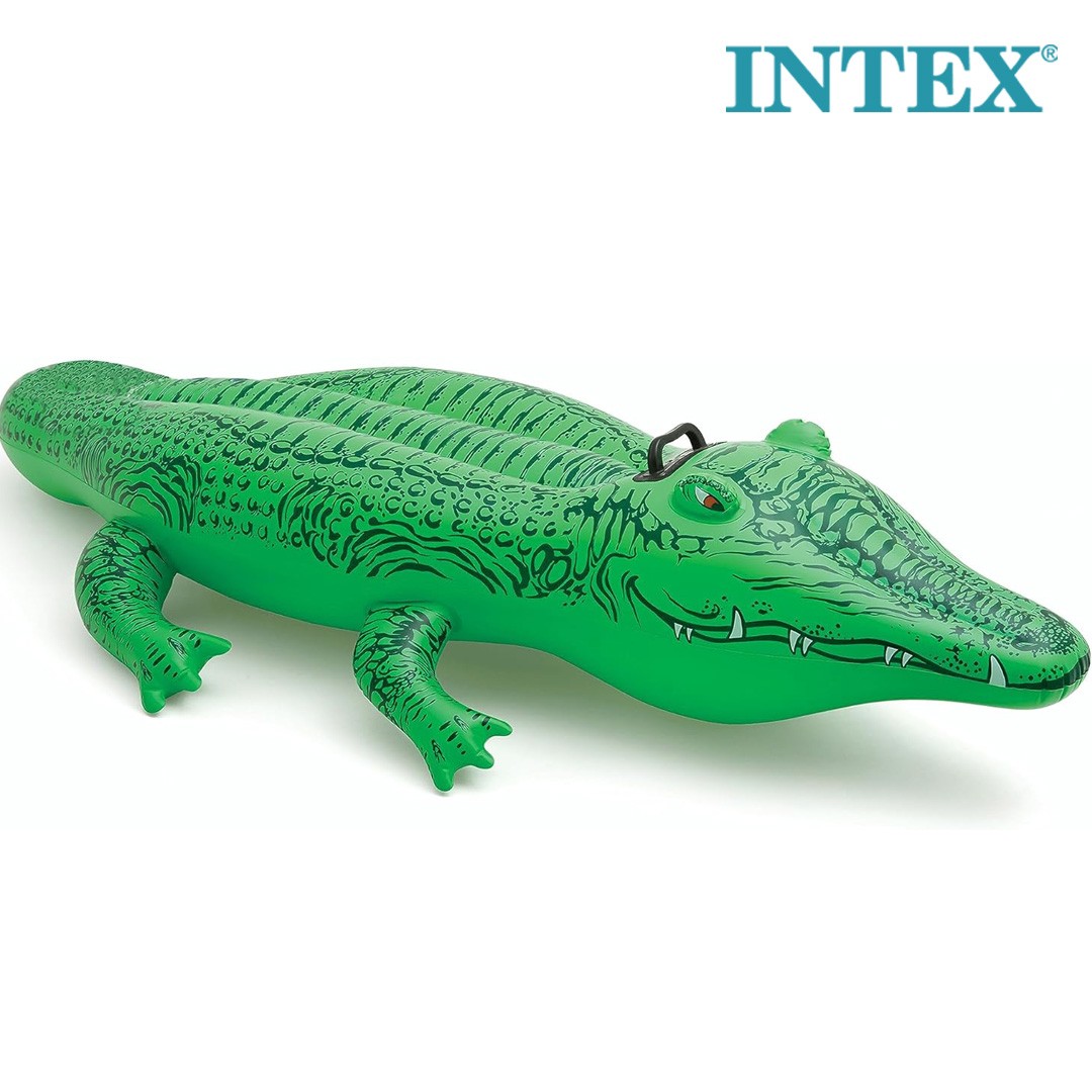 تمساح عائم قابل للنفخ من إنتيكس (58546)