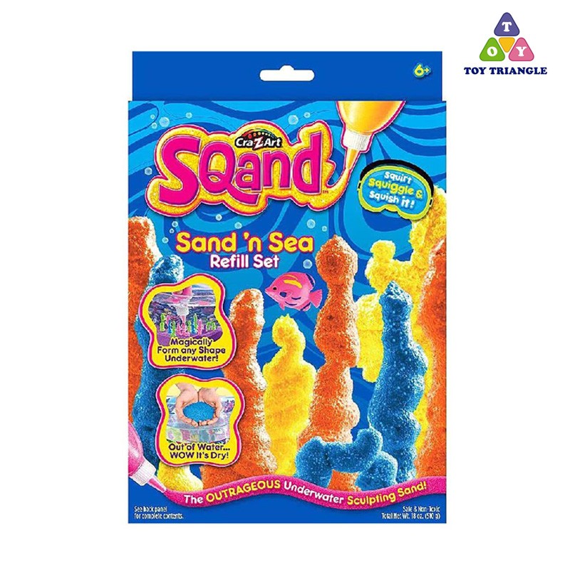 CRA-Z-ART Sand and Sea Sqand Refill Set