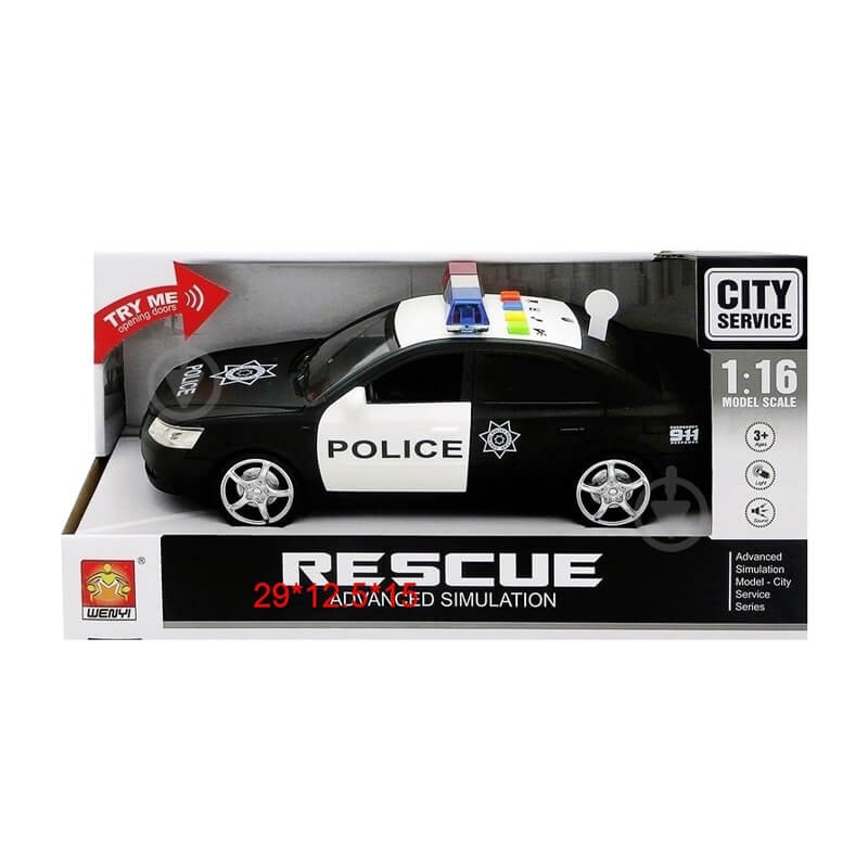 Rescue Advanced Simulation Police Car (WY560B)