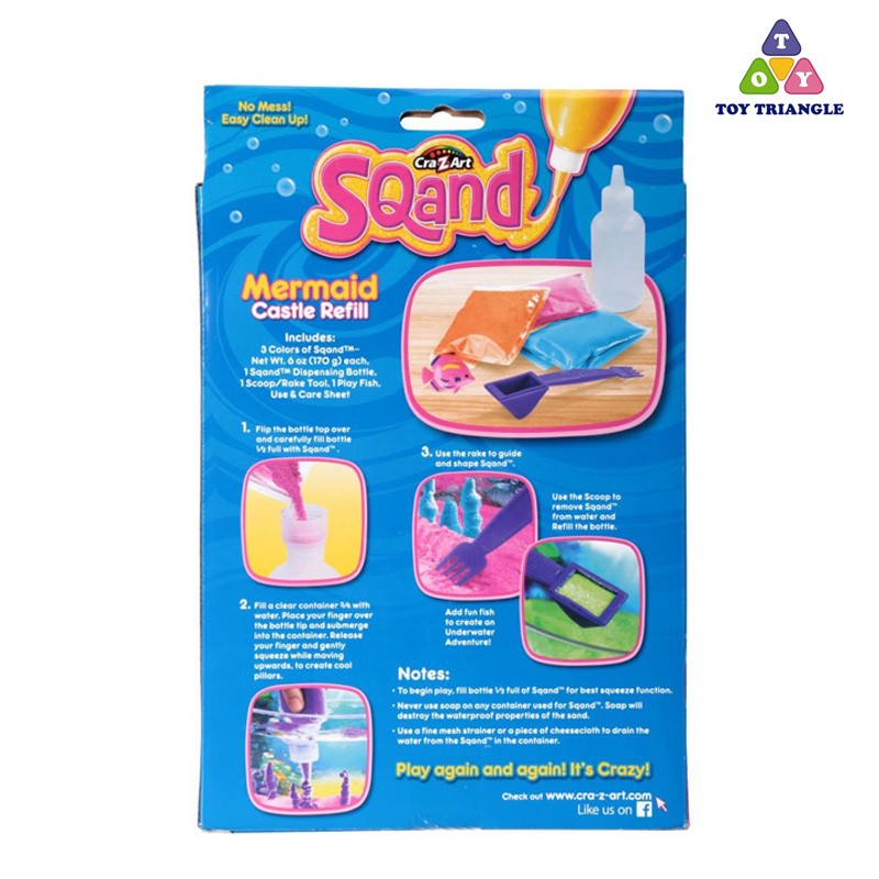 CRA-Z-ART Sand and Sea Sqand Refill Set