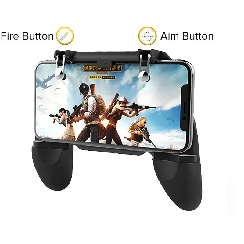 Pubg Mobile Game Controller Gamepad Joystick Fire Trigger Supports ...