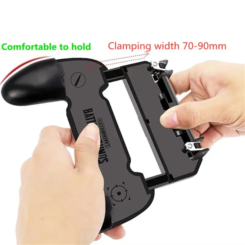 Pubg Mobile Game Controller Gamepad Joystick Fire Trigger Supports ...