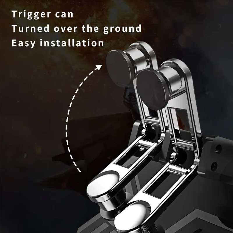 MEMO - Pubg Trigger Controller, Mobile Gamepad – 2 in1-6 Fingers Pubg ...
