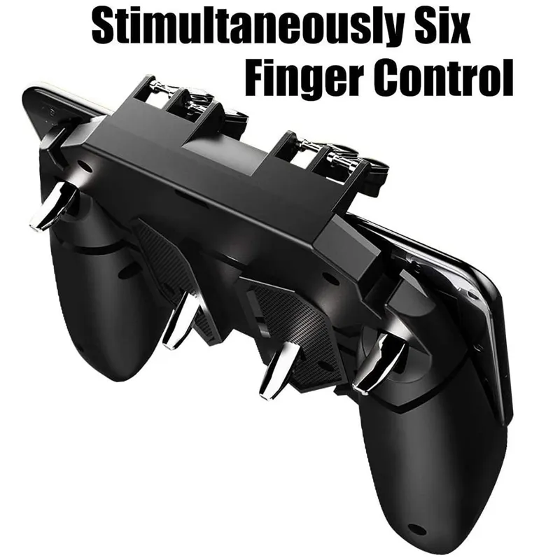 MEMO - Pubg Trigger Controller, Mobile Gamepad – 2 in1-6 Fingers Pubg ...