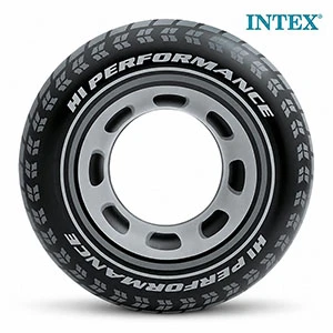 Intex Inflatable Swimming Ring Tire Design 91cm – Supports Up to 60kg – Ages 9+