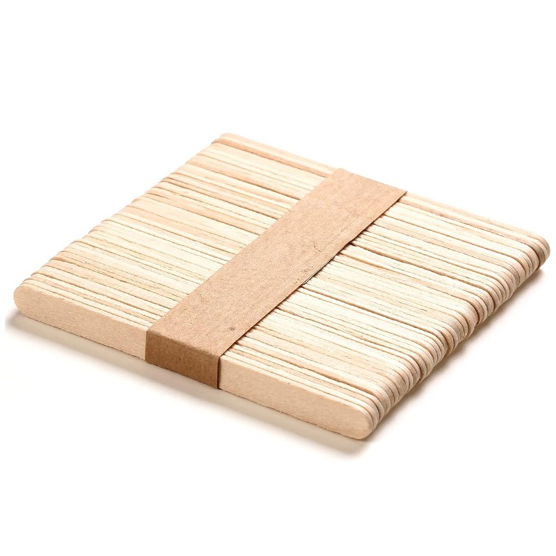 Wooden  Sticks  For Crafts 50 Pcs 11 x 1 cm