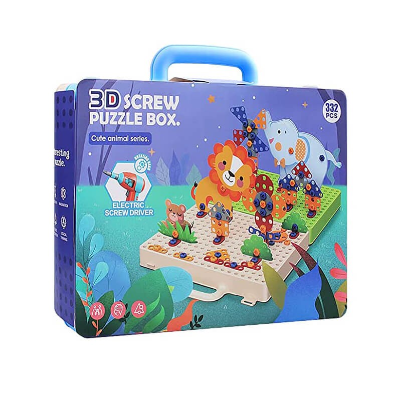 3D Screw Puzzle Box 331 Pcs (3169)