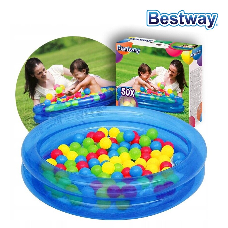 Bestway Play Pool 2-Ring With 50 Balls (51085)