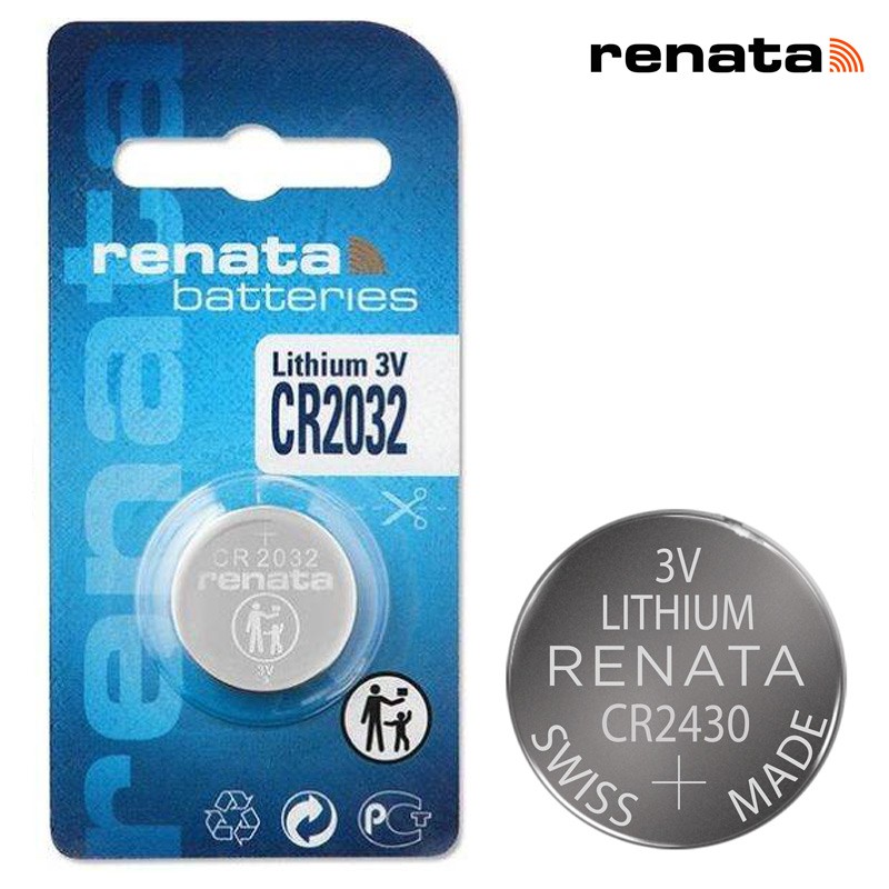 Renata  Battery 3V Lithium Coin Cell (CR2032)