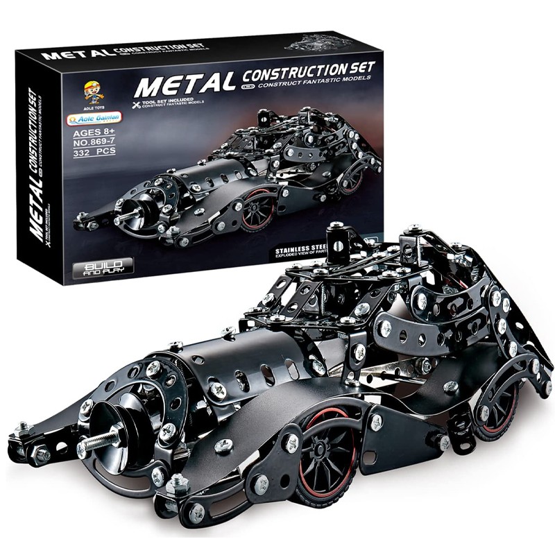 Metal Construction Set  (Mekano Batman Car)(869-7)