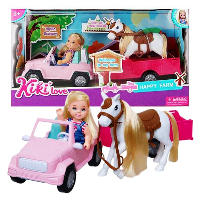 Kiki Love Horse & Farm Doll (88043)