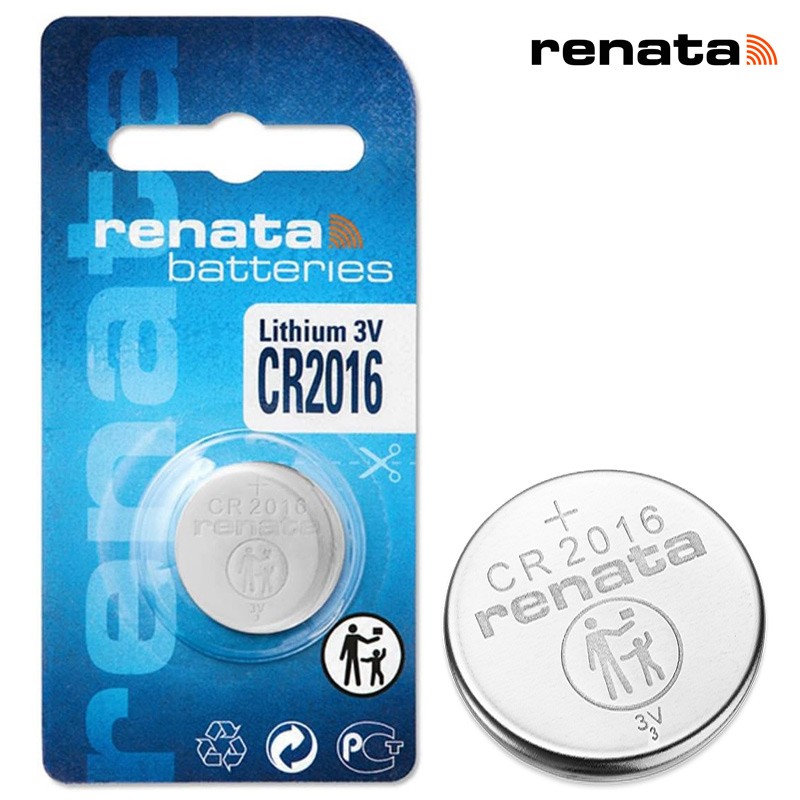 Renata  Battery 3V Lithium Coin Cell (CR2016)