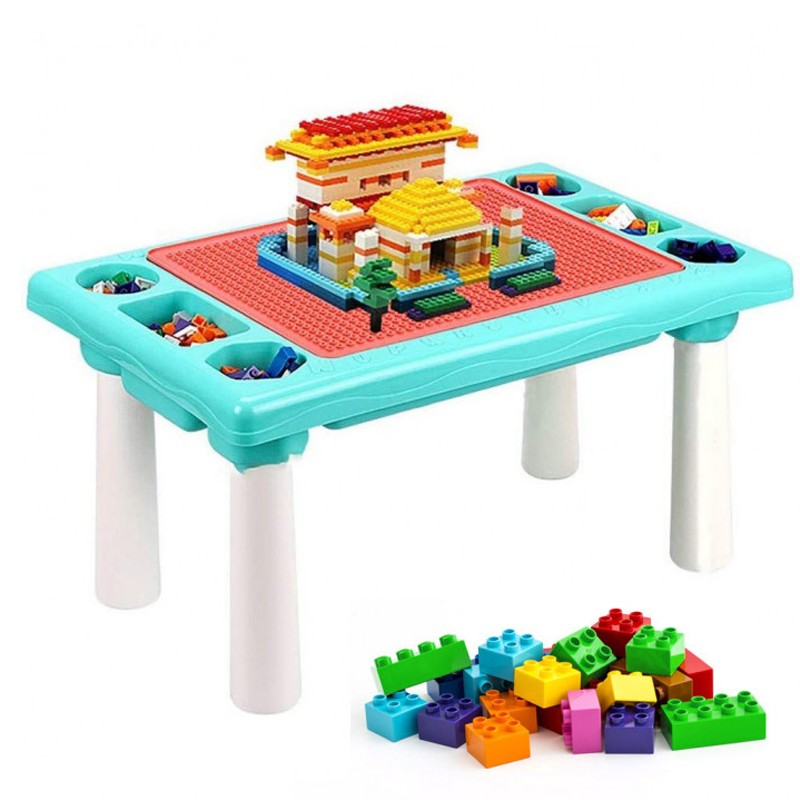 طاولة مكعبات ألعاب متعددة الوظائف (669-15)